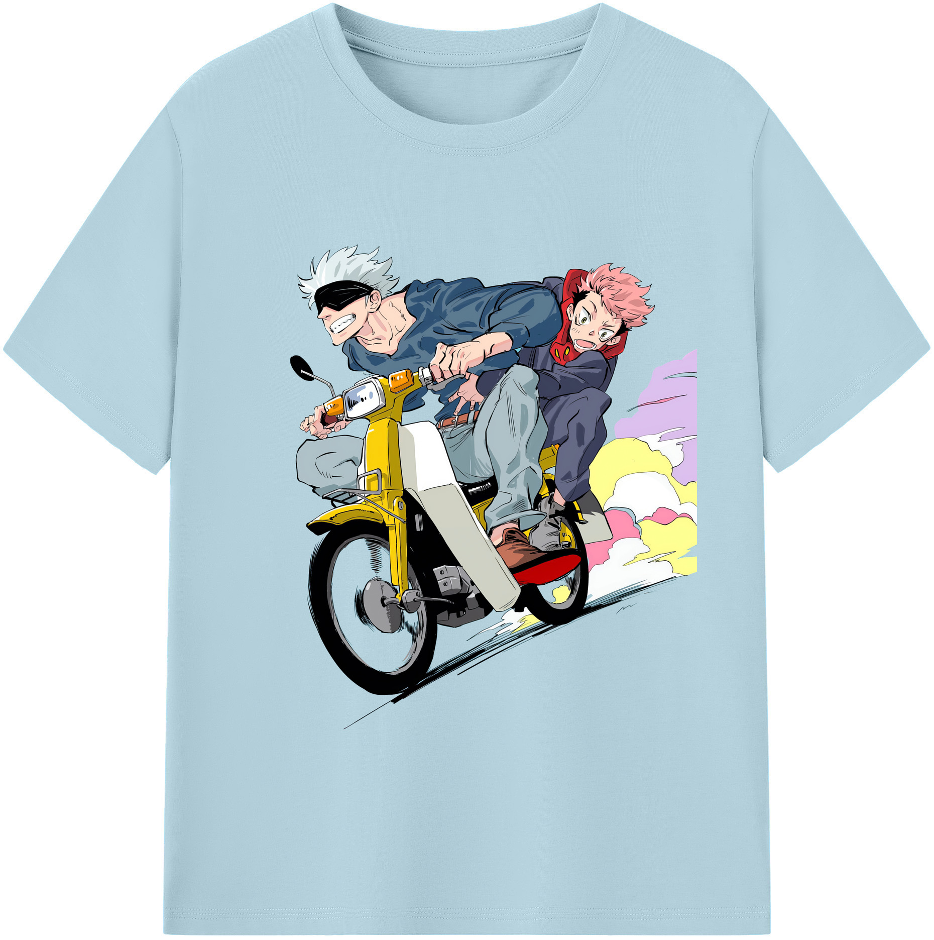 （画像用） 呪術廻戦 Jujutsu Kaisen 綿100％半袖Tシャツ（フロントプリント）